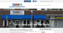 Desktop Screenshot of animalmedical.org