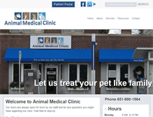 Tablet Screenshot of animalmedical.org