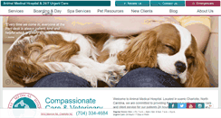 Desktop Screenshot of animalmedical.net