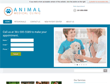 Tablet Screenshot of animalmedical.us